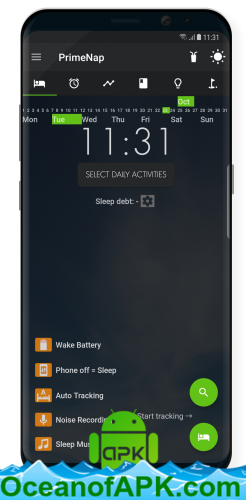 PrimeNap Pro: Sleep Tracker and Smart Alarm v1.1.2.5 [Patched] APK Free Download