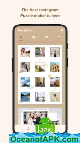 Puzzle Collage Template for Instagram - PuzzleStar v4.4.0 [Premium] APK Free Download