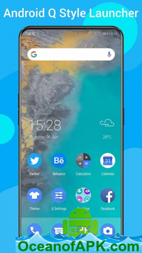 Q Launcher for 10.0 Q launcher, UI, theme v6.1 [Premium] APK Free Download