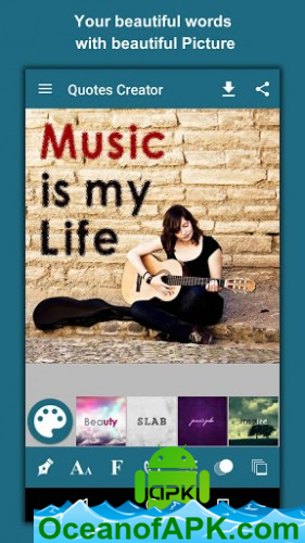 QC - Quote Creator v1.6.07 [Unlocked] APK Free Download