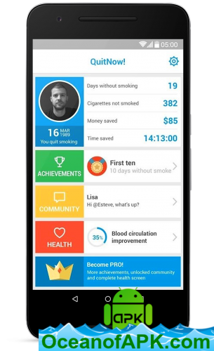 QuitNow! PRO - Stop smoking v5.144.1 [Paid] APK Free Download