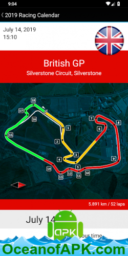 Racing Calendar 2020 (No Advertisements) v2.8 APK Free Obtain