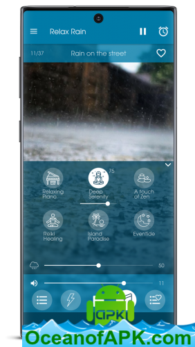 Relax Rain - Rain sounds: sleep and meditation v5.5.0 [Premium] APK Free Download