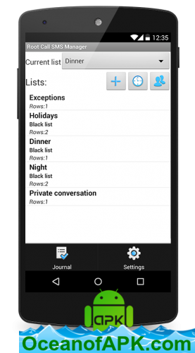 Root Call SMS Manager v1.18 [Unlocked] APK Free Download