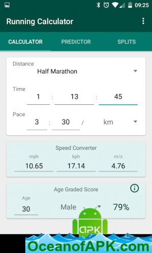 Running Calculator: Pace Predictions Race Splits v3.1 [Paid] APK Free Download
