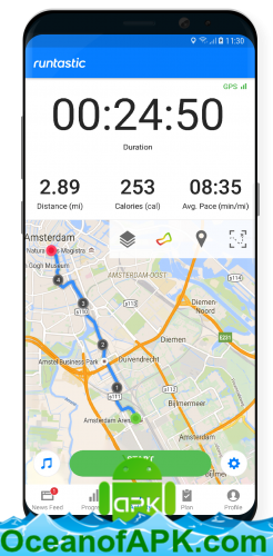 Runtastic PRO Running, Fitness v9.10.1 [Paid] APK Free Download