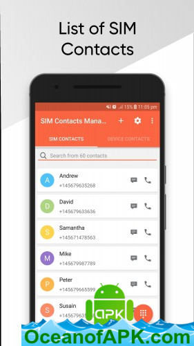 SIM Contacts Manager v1.1.6 [Ad Free] APK Free Download