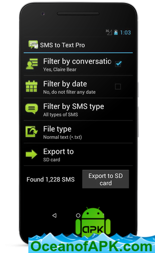 SMS to Text Pro v1.9.5 [Patched] APK Free Download