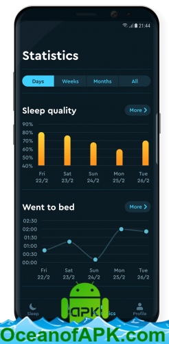 Sleep Cycle: sleep analysis & smart alarm clock v3.2.2.3495 [Premium] APK Free Download