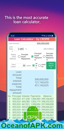 Smart Loan Calculator Pro v2.19.23 [Paid] APK Free Download