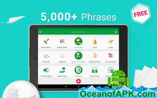 Speak American English - 5000 Phrases & Sentences v2.6.7 [Unlocked] APK Free Download