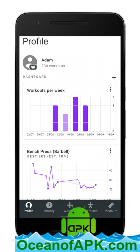 Strong - Workout Tracker Gym Log (5x5) v2.4.1 [Unlocked] APK Free Download