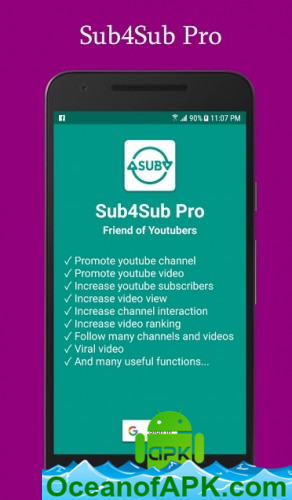 Sub4Sub Pro (No Ads) v4.8 [Paid] APK Free Download