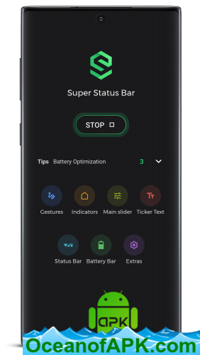 Super Status Bar - Gestures, Notifications v2.4.5 [Pro] APK Free Download