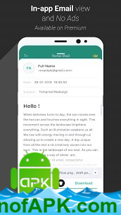 Temp Mail Temporary Disposable Email v1.16 [No-Ads] APK Free Download