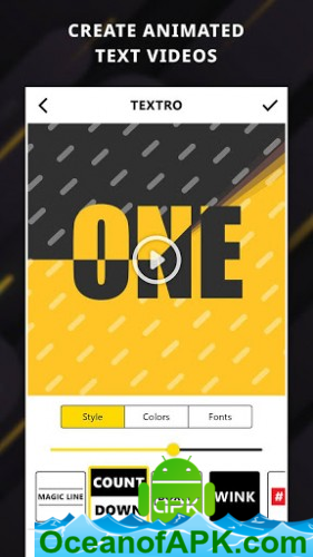 Textro: Animated Text Video v1.1 [Unlocked] APK Free Download