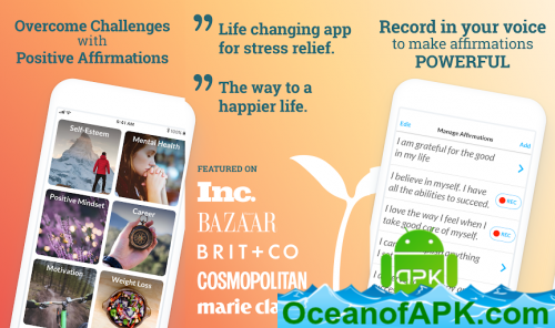 ThinkUp - Positive Affirmations, Daily Motivation v5.5.6 [Premium] APK Free Download