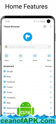 Tincat Browser Professional – M3U8 Video Obtain & Solid TV v4.1.7 [Paid Proper APK Free Download