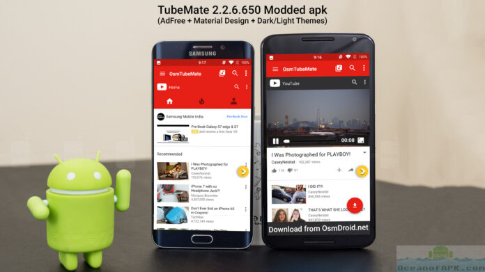 TubeMate 2.2.6.650 APK Mod Ad Free Download