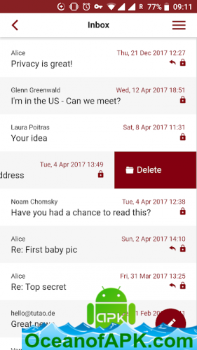 Tutanota: simply secure emails v3.59.17 APK Free Download