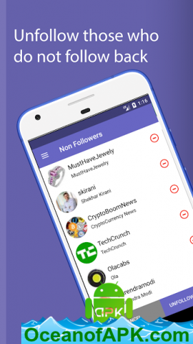 Unfollow for Twitter Pro v2.2 [Paid] APK Free Download