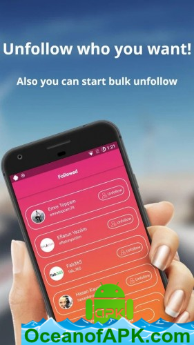 Unfollower for Instagram Professional v2.1 (Patched) APK Free Obtain