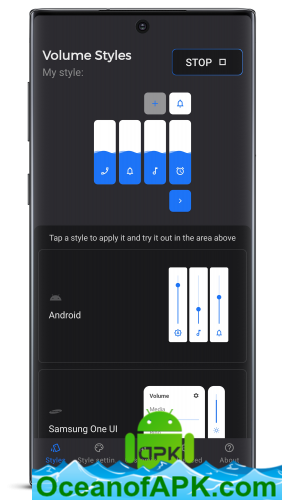 Volume Styles Customize your volume panel v3.0.9 [Premium] [Mod] APK Free Download