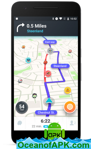Waze - GPS, Maps, Traffic Alerts & Live Navigation v4.61.0.3 [Beta] APK Free Download