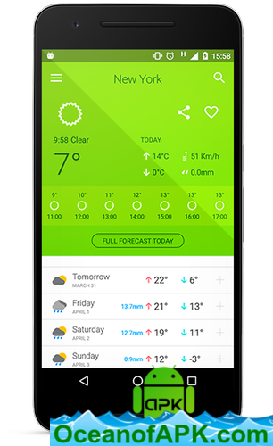 Weather 14 days Pro v6.7.3_pro [Paid] APK Free Download