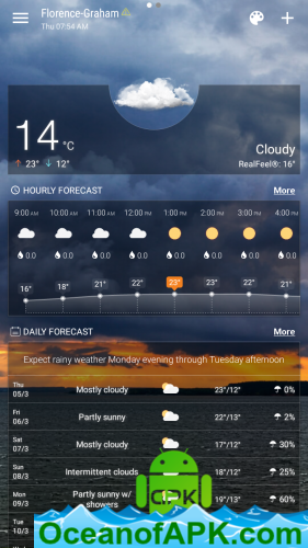 Weather Forecast - Live Weather & Radar & Widgets v1.54.0 [Premium] APK Free Download