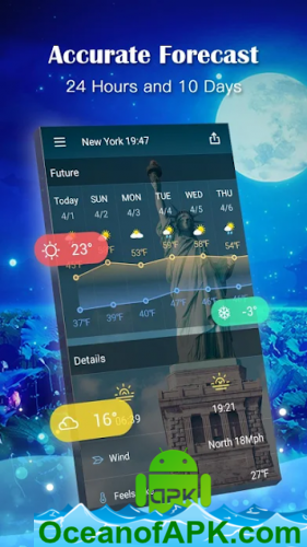 Weather Forecast Pro v5.1 [Paid] APK Free Download