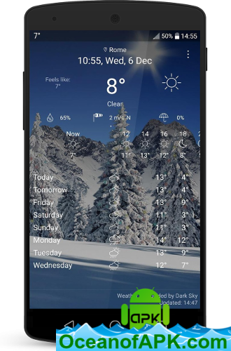 Weather Live Wallpapers. Current forecast on screen v1.48 [Pro] APK Free Download