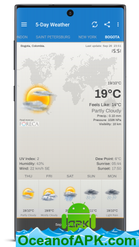 Weather&Clock Widget Ad Free v4.1.2.7 [Paid] APK Free Download