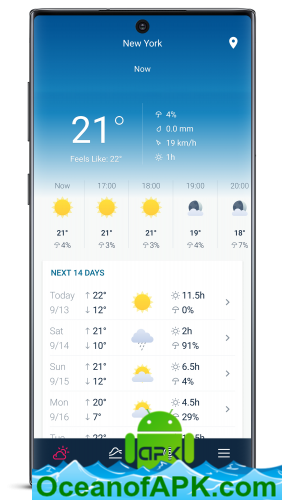 WeatherPro: Forecast, Radar v5.4 build 644 [Premium] [Mod] [SAP] APK Free Download