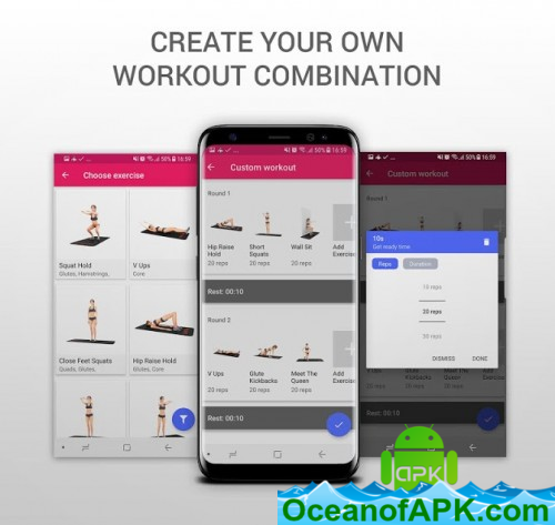 Woman Butt Workouts - Workout from Home PRO v4.3.6 [Paid] APK Free Download