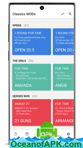 Workout timer : Crossfit WODs & TABATA v4.0.3 [Ad Free] [Mod] [SAP] APK Free Download