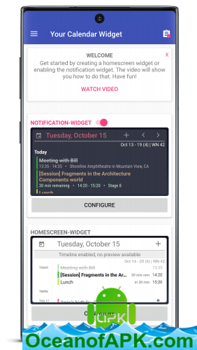Your Calendar Widget v1.51.2 [Pro] [Mod Extra] APK Free Download