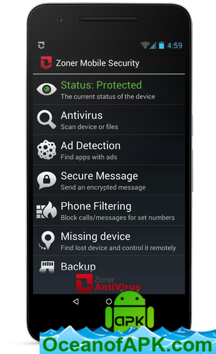 Zoner Mobile Security v1.8.3 [Paid] APK Free Download