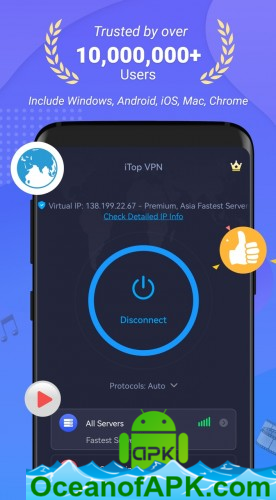 iTop VPN - Fast & Unlimited 2021 v2.5.0 [VIP] APK Free Download
