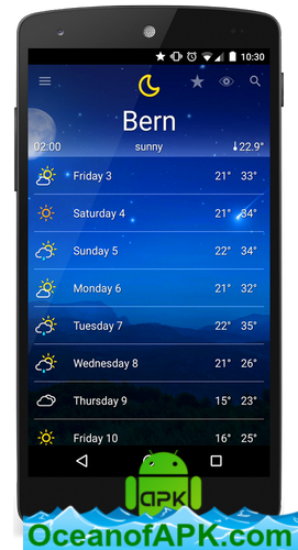 the Weather v2.16.1 [Ad Free] APK Free Download