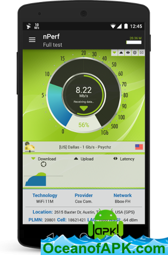 Speed test 3G, 4G LTE, WiFi & network coverage map v2.4.8 [Premium] APK Free Download