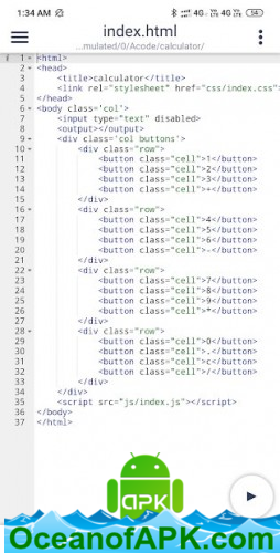 Code editor - Edit JS, HTML, CSS and other files v0.0.4.48 APK Free Download