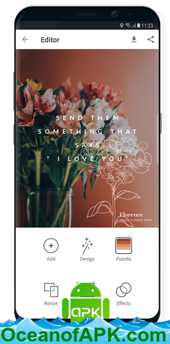 Adobe Spark Post: Graphic design made easy v3.1.0 [Unlocked] APK Free Download