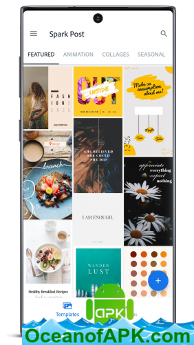 Adobe Spark Post: Graphic design made easy v3.6.6 [Unlocked] APK Free Download