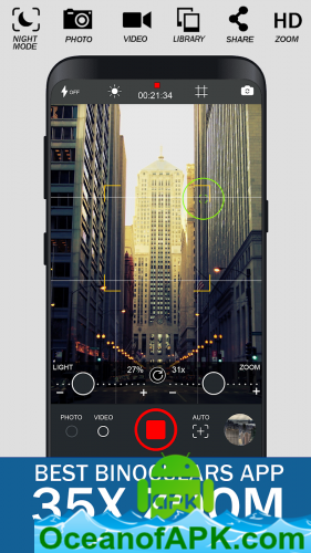 Binoculars 35x Zoom Night Mode (Photo and Video) v2.2 [Pro] APK Free Download