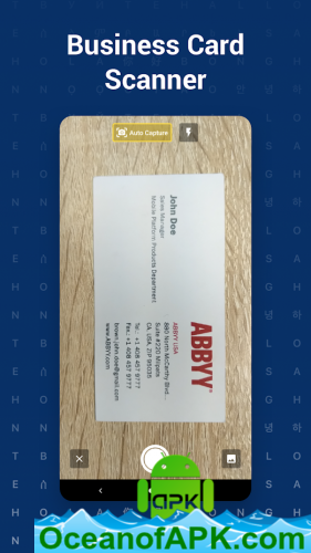 Business Card Reader - Business Card Scanner v4.25.0.5 [Premium] APK Free Download