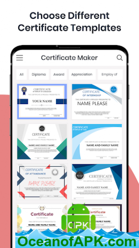 Certificates Maker & Certificates Generator App v4.6 (Premium) APK Free Obtain