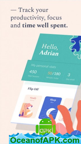 Flipd — Stay Focused, Remove Distractions v3.10.4 [Premium] APK Free Download