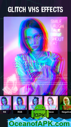 Glitch Photo Editor -VHS, glitch effect, vaporwave v1.121.6 [Premium] APK Free Download
