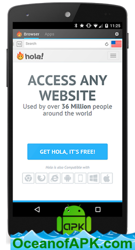 Hola Free VPN Proxy Unblocker vARM7A_1.140.390 APK Free Download